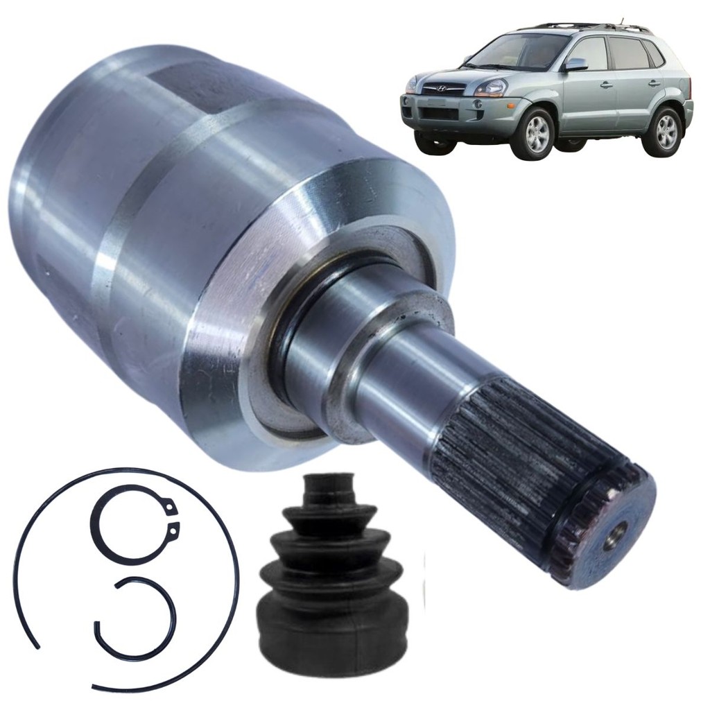 Garfo Tulipa Lado Esquerdo - Sportage 2005 A 2009 / Tucson 2002 A 2009 - Al-1310