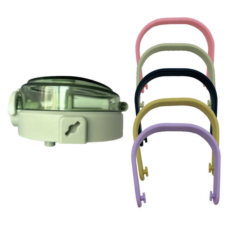Z016 pote barriga copo de água portátil pote barriga copo grande capacidade alça mão copo tampa acessórios