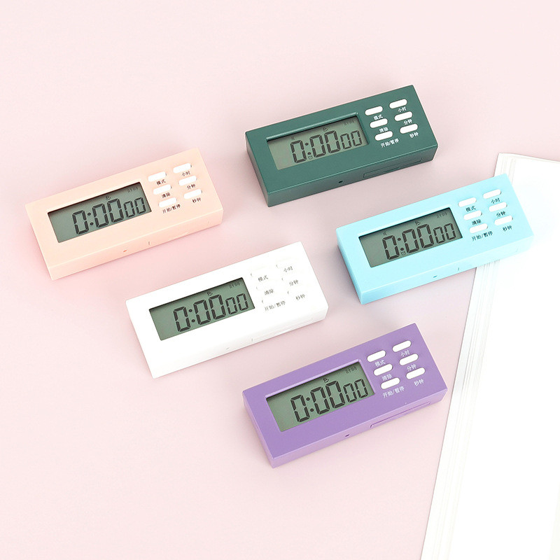 Mini Timer de Cozinha, Lembrete de Contagem Regressiva, Cronômetro para Estudantes, Alarme de Cabeceira, Gerenciador de