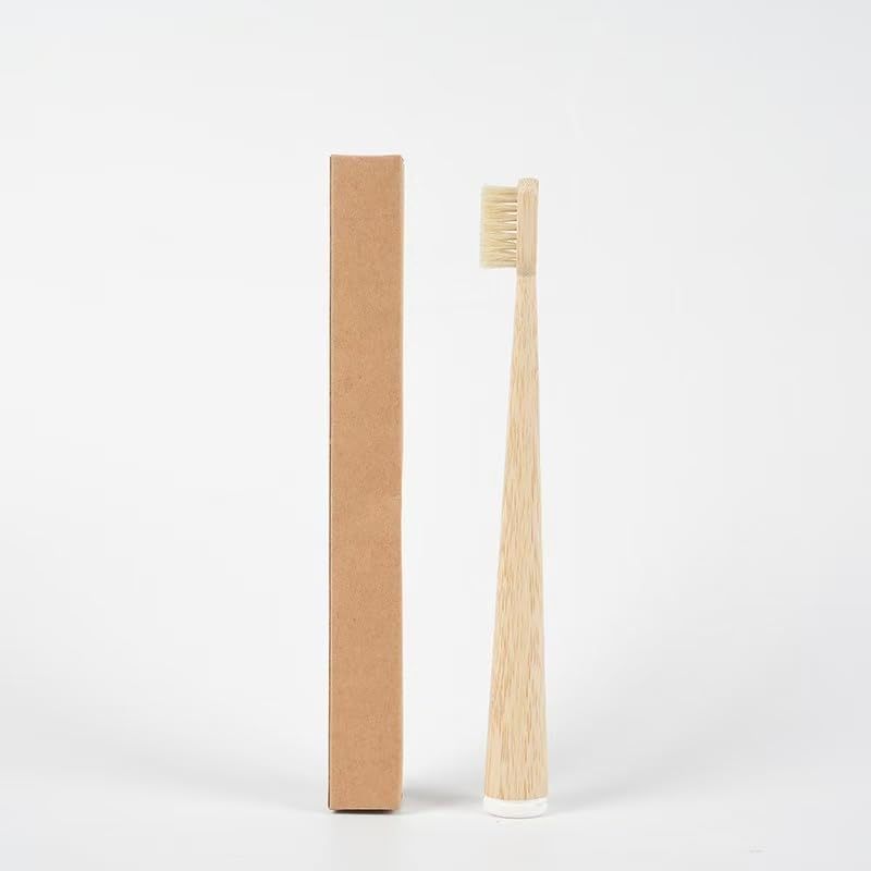 Suprimentos Para Limpeza De Móveis . Escova De Dentes De Bambu Ecológica Biodegradável Adultos Cabelo De Porco E Cavalo