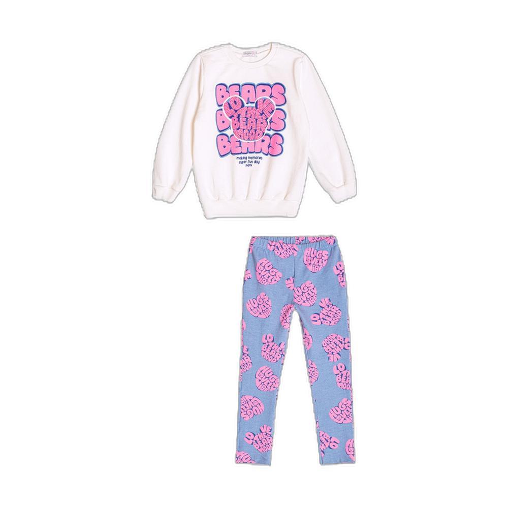 Conjunto Infantil Menina Moletom e Legging H7151 Momi