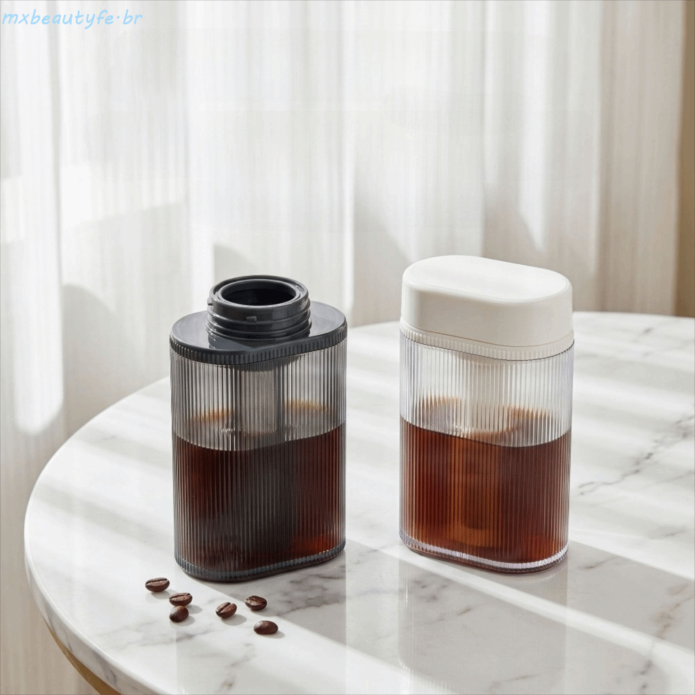 Máquina De Café Fria De Bolso MXBEAUTYFE , Cafeteira Malha Fina De 300 ML , Garrafa De Fermentação À Prova De Vazamentos