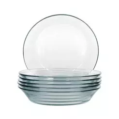 Conjunto de Pratos para Sopa Duralex Vidro Astral 24 peças