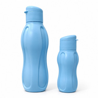 Kit 2 Garrafas Pai e Filho Squeeze Top Ware Azul