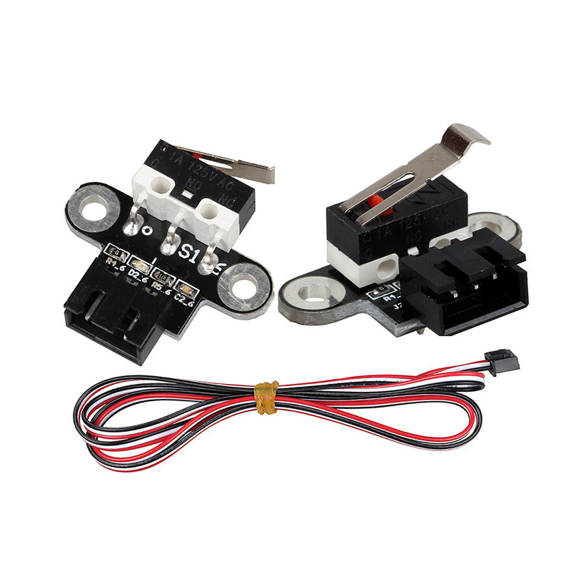 Interruptor de limite para impressora 3D, acessório para placa-mãe, com reset mecânico, fim de curso horizontal tátil co