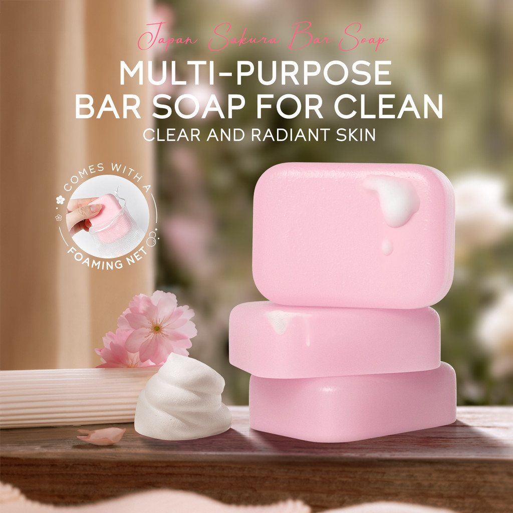 Transfronteiriço Lycome Cherry Blossom Sabonete 90g Limpeza Facial Cuidados de Limpeza Corporal Hidratante Hidratante Hi
