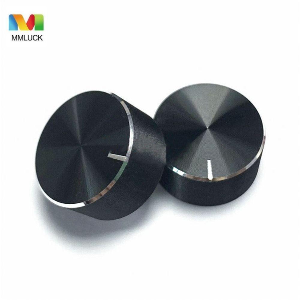 DARBY Tampa Do Potenciômetro 6mm , Botão Codificador De Liga De Alumínio De Áudio , Interruptor De Rotação De Placa De S
