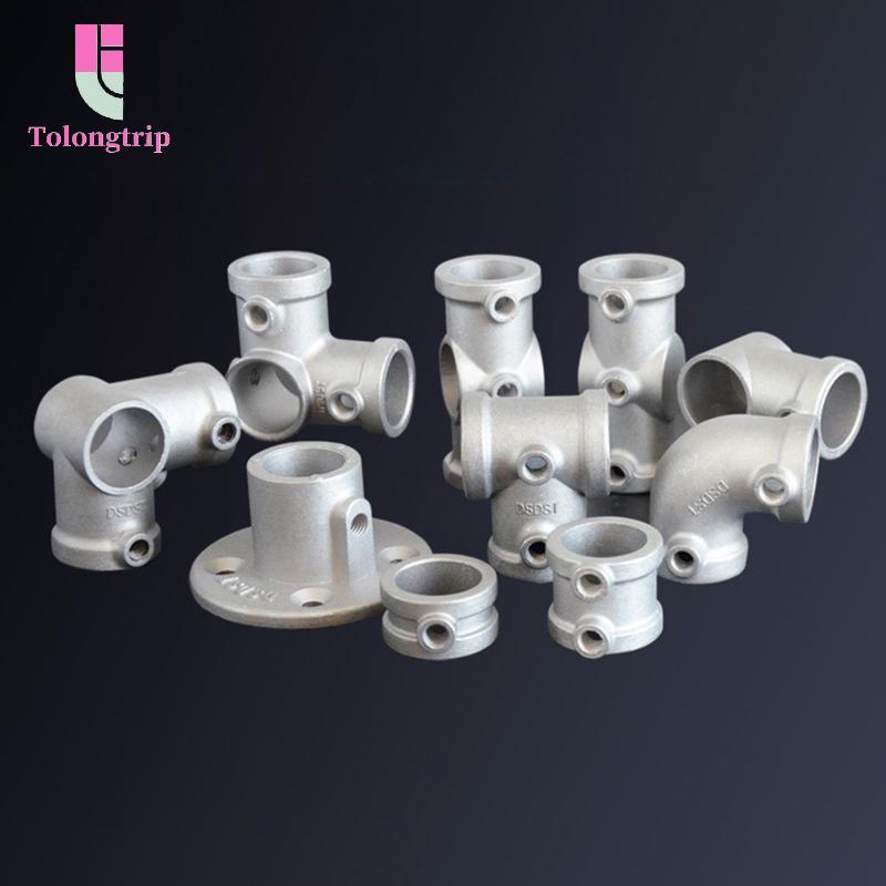 Tolongtrip > 25MM Conector De Liga De Alumínio Cotovelo Base Em T Plana Montagem Tridimensional Fixador De Conexão Tubo