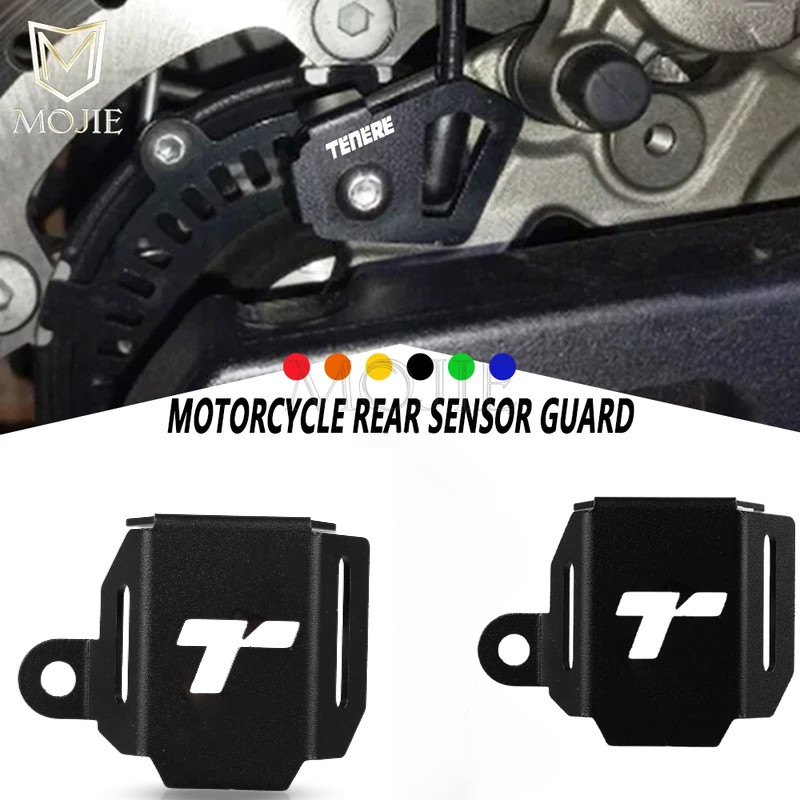 Para Yamaha XTZ700 Tenere 2019-2021 Motocicleta Freio Traseiro Cilindro Mestre Guarda Capa ABS Sensor Guardas