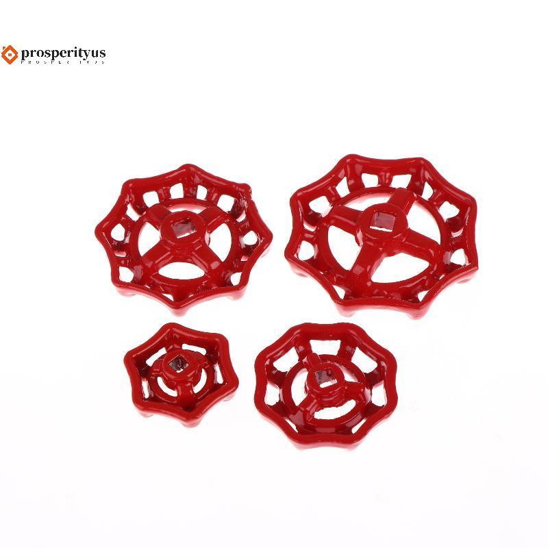 [PPTS] Furo Interno 5/6/7/8/9mm Válvula De Ferro Fundido Alça Portão Esfera Valor De Desligamento Da Roda Manual Acessór