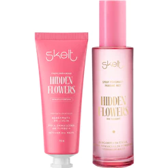 Kit Creme de Mão + Bodysplash Hidden Flowers