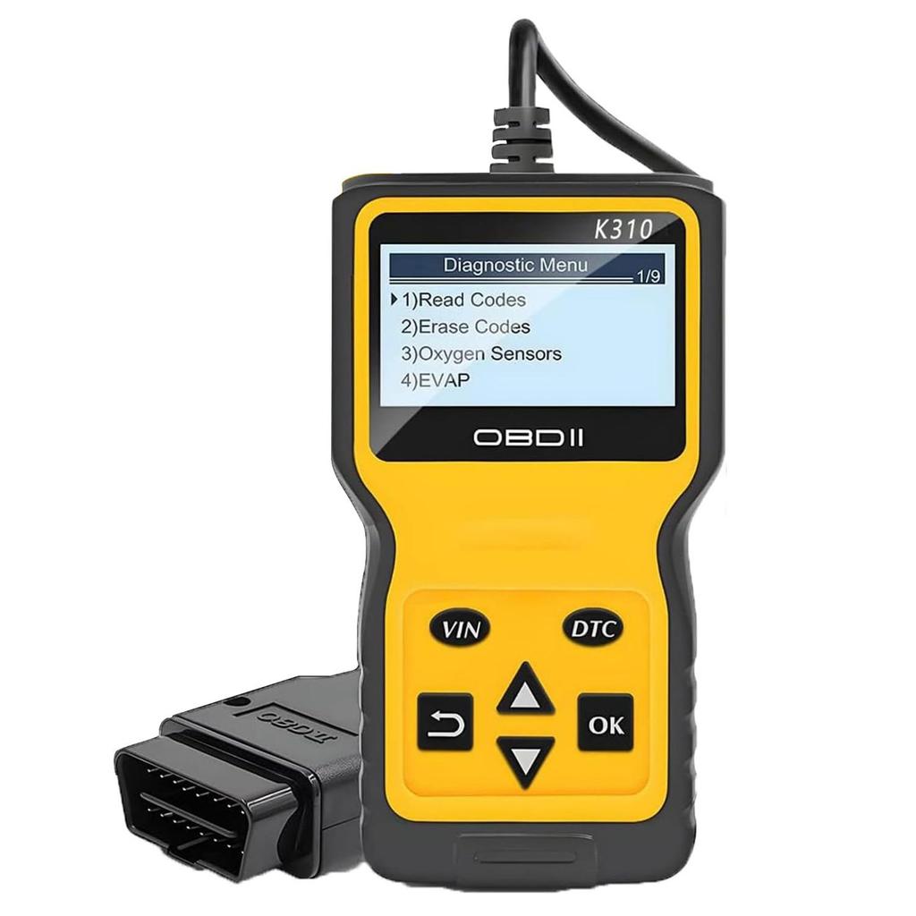 Scanner OBD2 K310 Português - Leitor de Falhas , Diagnóstico Estacionário,  Leitor Códigos Motor para Carros Automotivo 