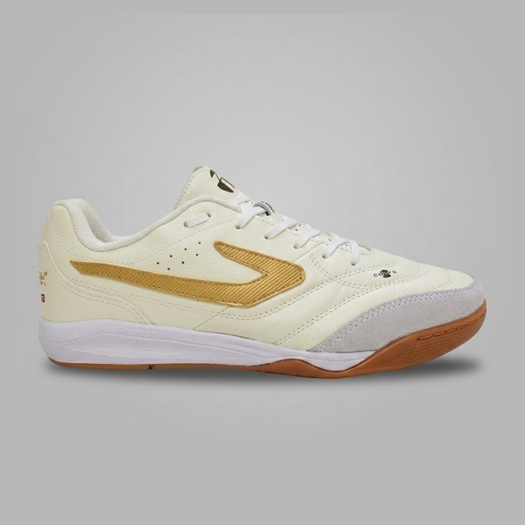 Chuteira Topper Maestro Pro VI Futsal Original Dourada