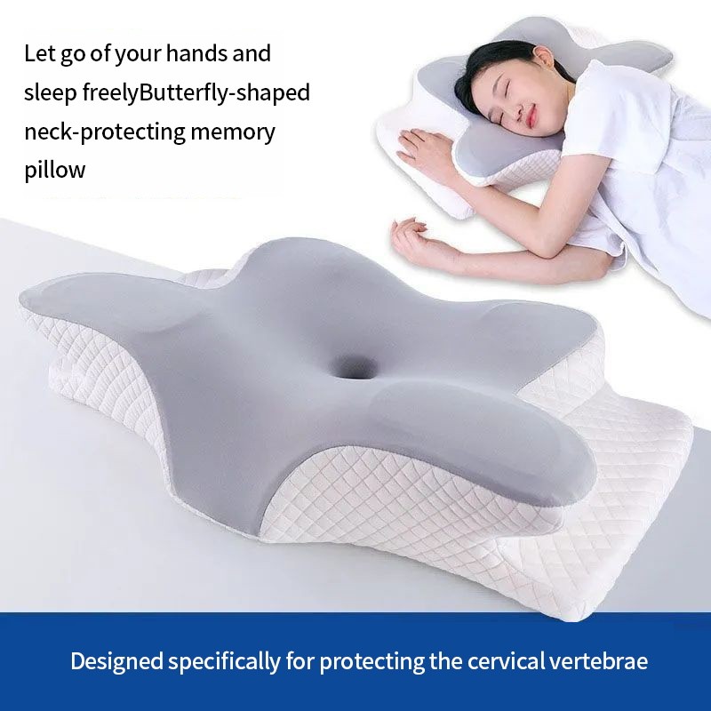 Travesseiro Cervical Para Pescoço , Espuma Viscoelástica , Travesseiros Dormir , Ergonômico , Ortopédico , Suporte Conto
