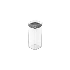 Pote hermético quadrado Ou 340ml Linha Block para temperos chás