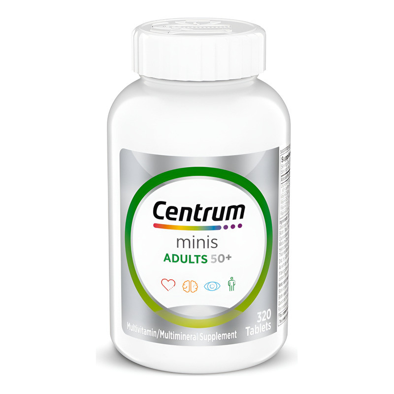 Centrum - Minis Adults 50+ Multivitamin (320 Tablets) Import