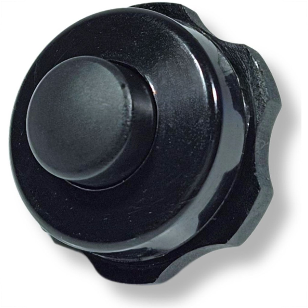 KIT 2 BOTÕES PRETO PULSO PARTIDA BUZINA UNIVERSAL CARROS CAMINHÕES COMPATÍVEL FIAT TOYOTA MERCEDES