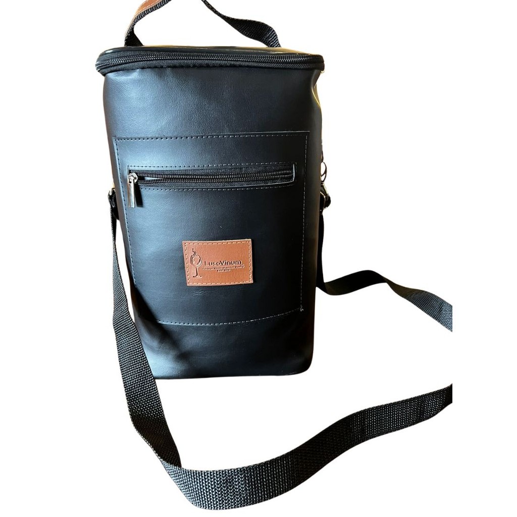 Bolsa Térmica Porta Vinho Luxo para 4 Garrafas – Conserva e Transporta com Estilo