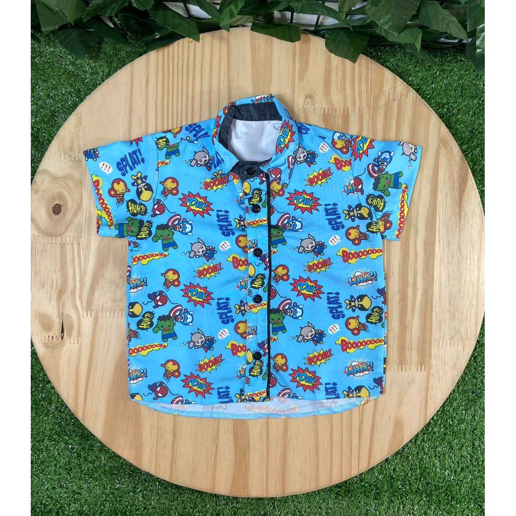 Camisa Curta Heróis