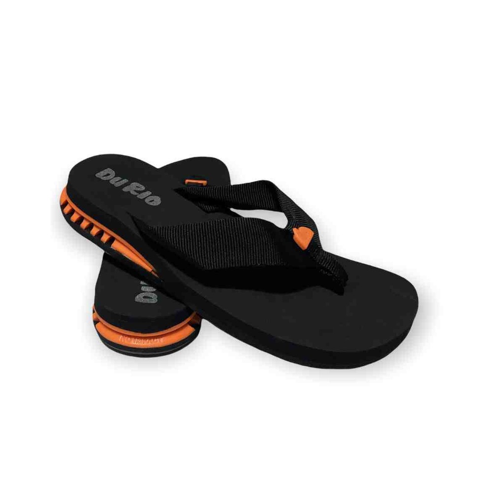 Chinelo Masculino Com Salto DuRio Air Para Esporão Fascite Plantar Ortopédico Vegano