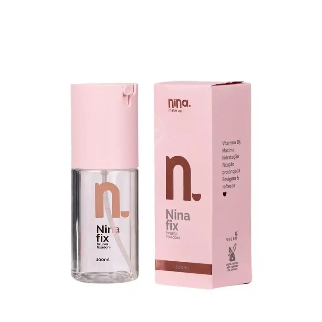 Nina Makeup Bruma Fixadora Nina Fix 100ml