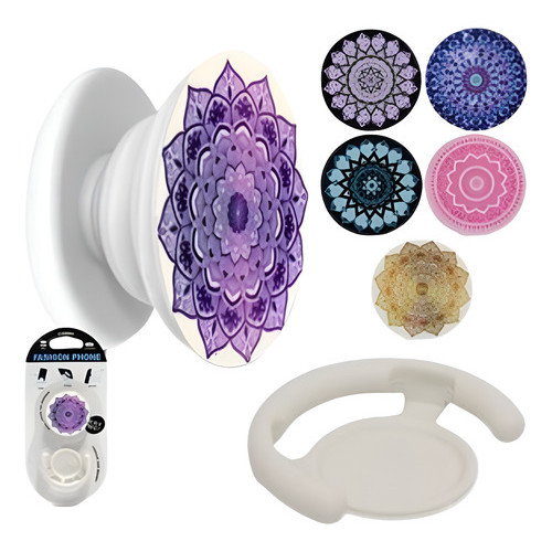 Suporte Celular Original Pop Sockets Universal Mandalas em Oferta na Shopee