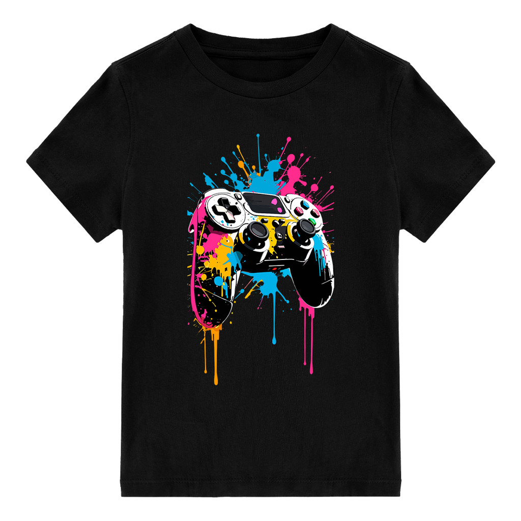 Camiseta Infantil Estampada 100% Algodão 8 Controle