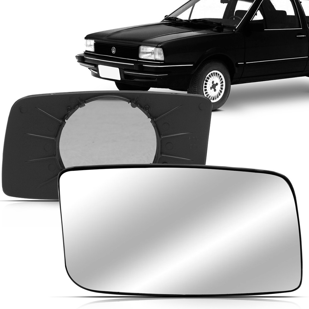 Lente Espelho Retrovisor Santana 1985 1986 1987 1988 1989 1990