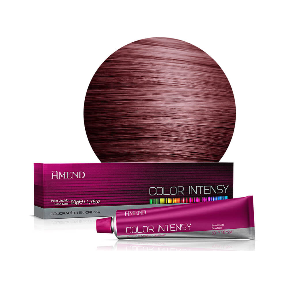 Coloração Amend Color Intensy 6.66 Louro Escuro Vermelho Intenso 50g em Oferta na Shopee