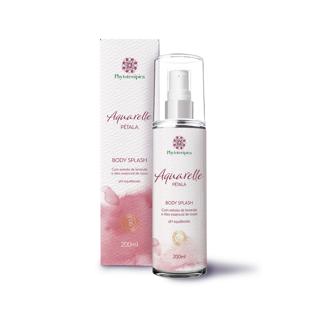 Phytoterápica Body Splash Aquarelle Pétala 200ml – Vegano, Floral Delicado e Refrescante Diário em Oferta na Shopee