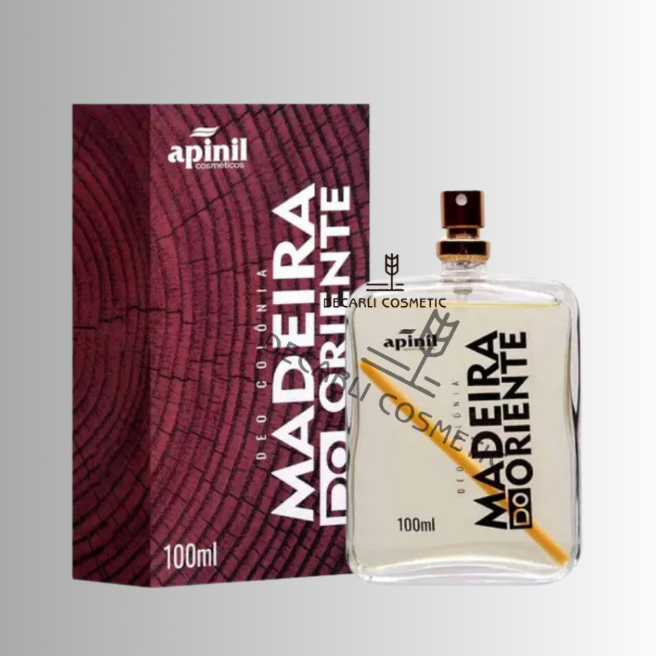 Deo Colônia MADEIRA DO ORIENTE 100mL Apinil
