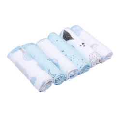 Pano De Boca Papi Soft Estampa Masculina 06 Peças Sortidas