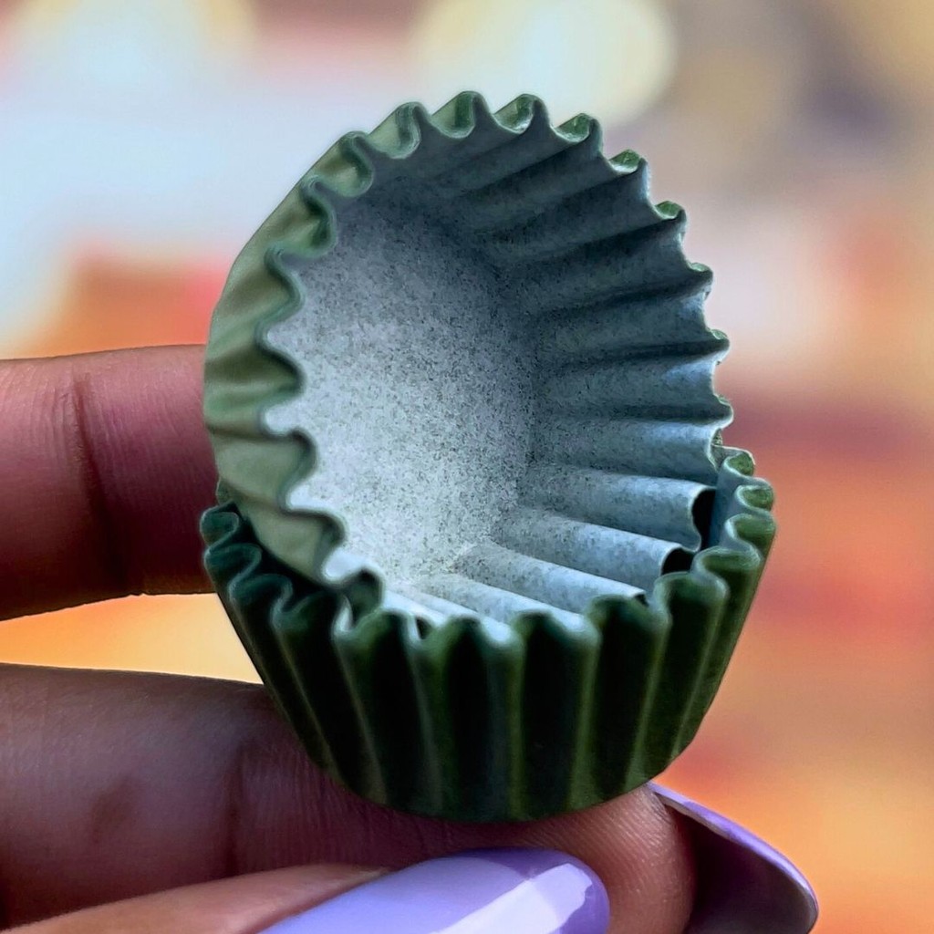 1000 FORMINHA BRIGADEIRO DE PAPEL FORNEAVEL NOBRE N.5 VERDE PISTACHE (PLAC) em Oferta na Shopee