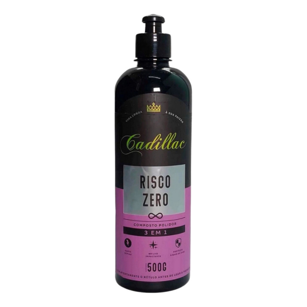 Composto Polidor Cera Risco Zero 3 Em 1 Cadillac 3 Etapas 11