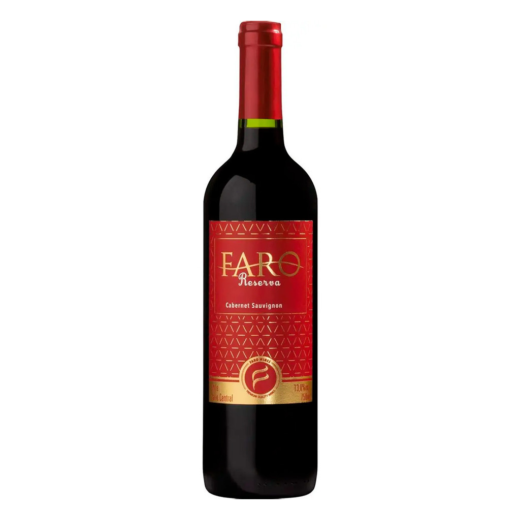 Vinho Chileno Reserva Faro Cabernet Sauvignon 750ml em Oferta na Shopee