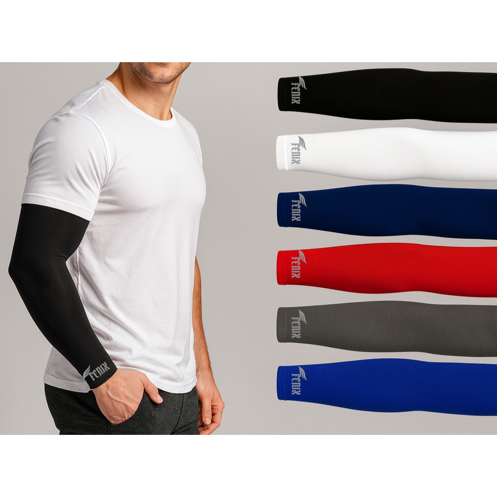 3 Par de Manguito Mangote Proteção Solar Segunda Pele Ciclismo Esportes Proteçao UV em Oferta na Shopee