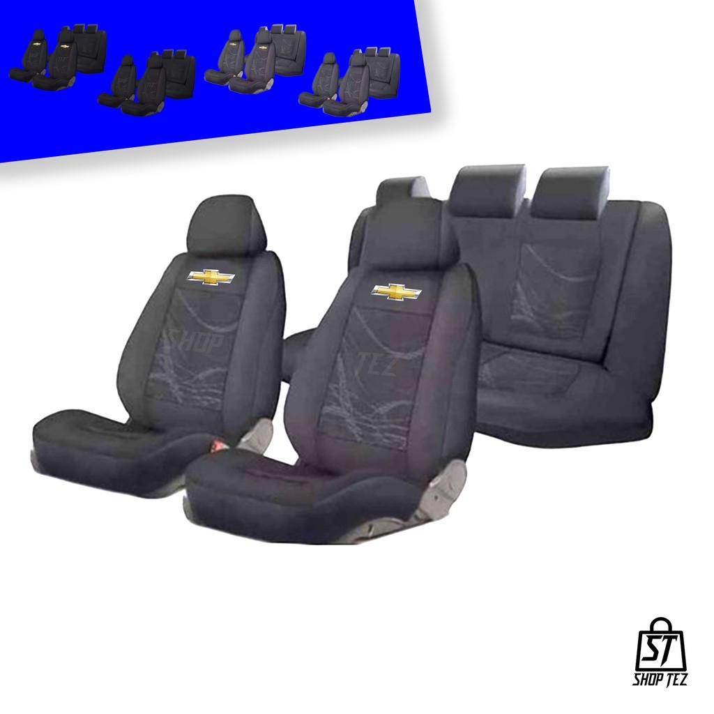 Jogo de Capa P/ Banco Carro Original Chevrolet Tecido Grosso Corsa Celta Prisma Ágile 1994 95 96 97 98 99 00 01 02 03 04