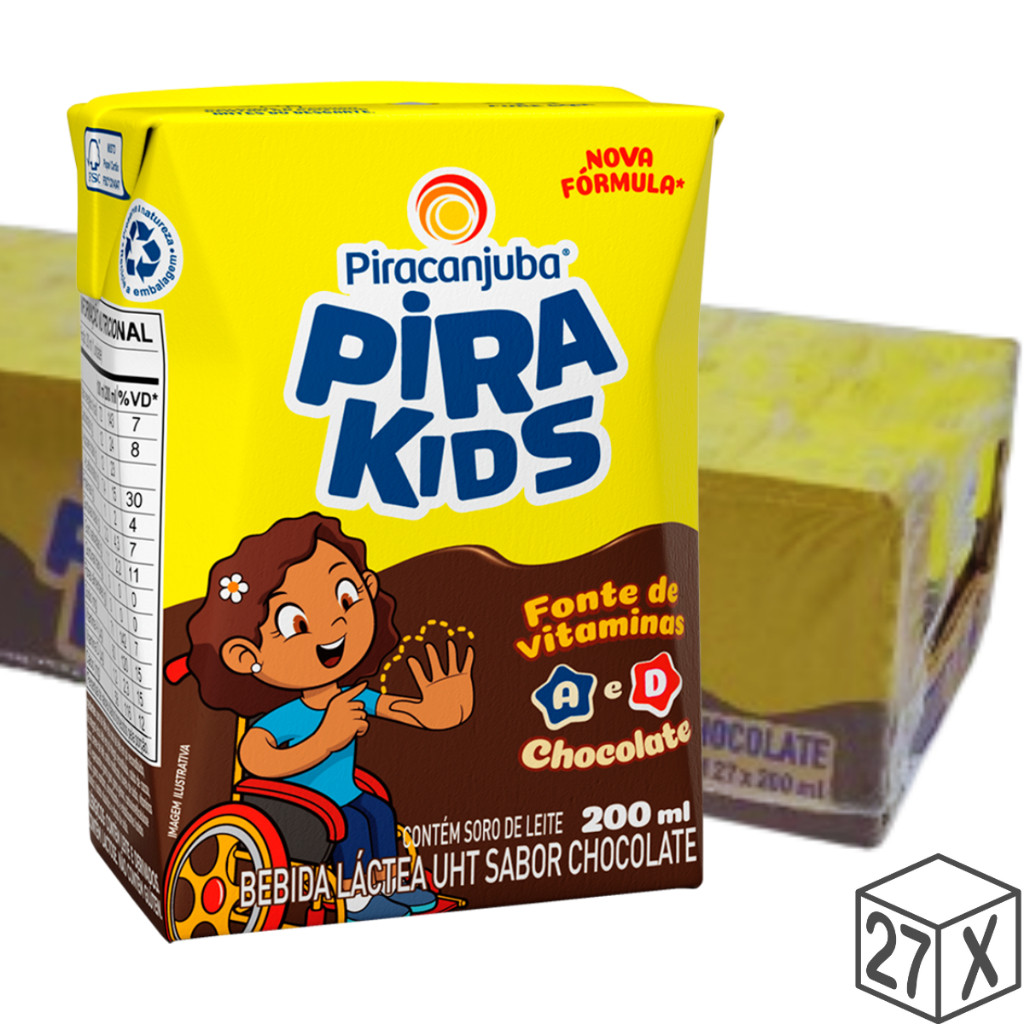 Achocolatado Pirakids 200ml: Onde Comprar | BuscaProdutos