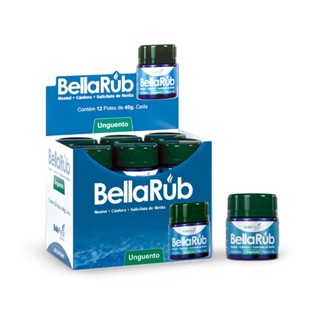 BellaRub Pomada Rub Mentol Unguento 40g - BellaPhytus em Oferta na Shopee