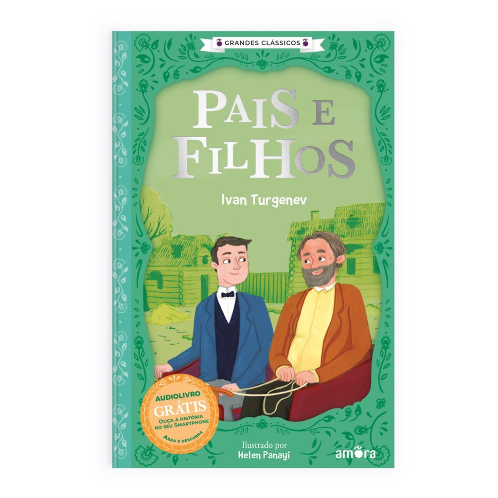 O Essencial dos Contos Russos - Pais e Filhos - Livro + Audiolivro Grátis Livro AM