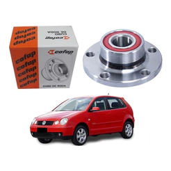 Cubo Roda Traseiro Polo 1.6 2.0 Sem Abs 2003 A 2007
