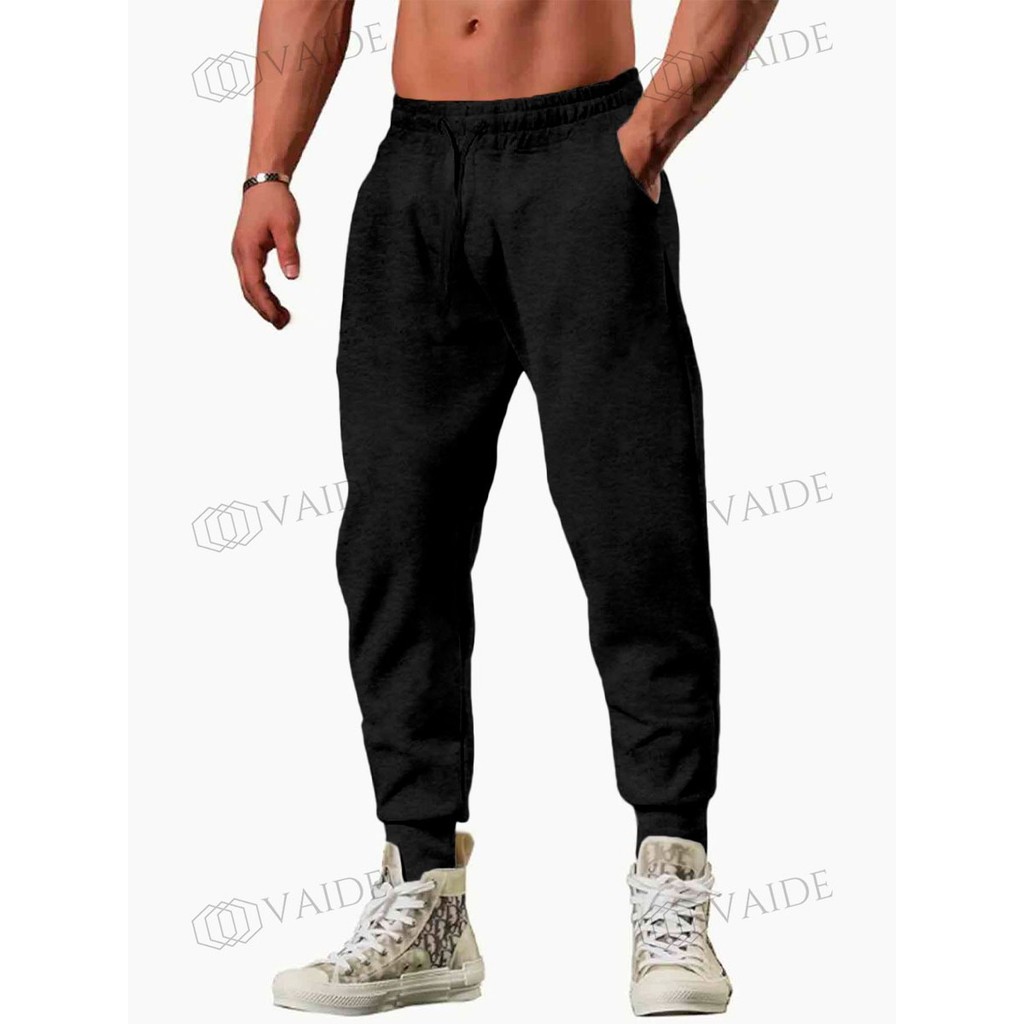 Calça Moletom Masculina Jogger Street Wear Treino Casual Calças Flanelada Quente Atacado
