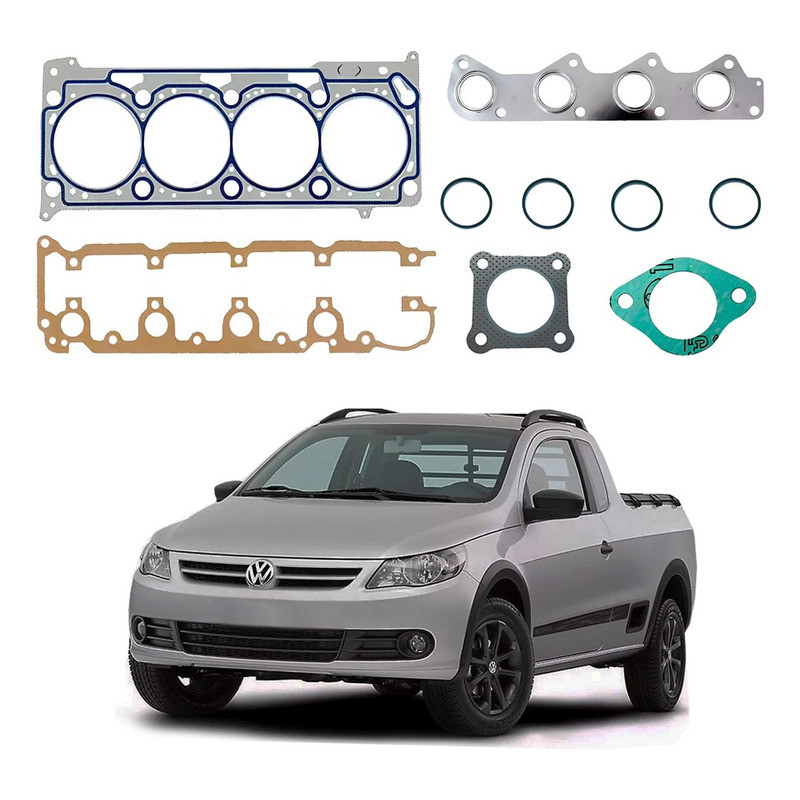 Jogo Junta Cabeçote Saveiro G5 1.6 8v 2009 A 2013 em Oferta na Shopee