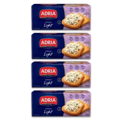Kit 4un Torrada 142G Light Adria Pacote