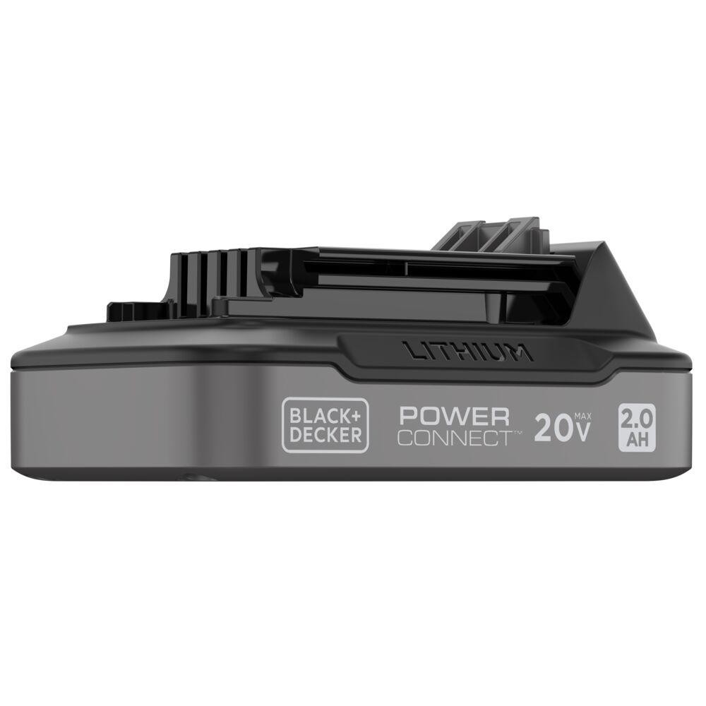 Bateria de Lítio Íon BLACK+DECKER BDL2020S 20V 2,0Ah · foto 2