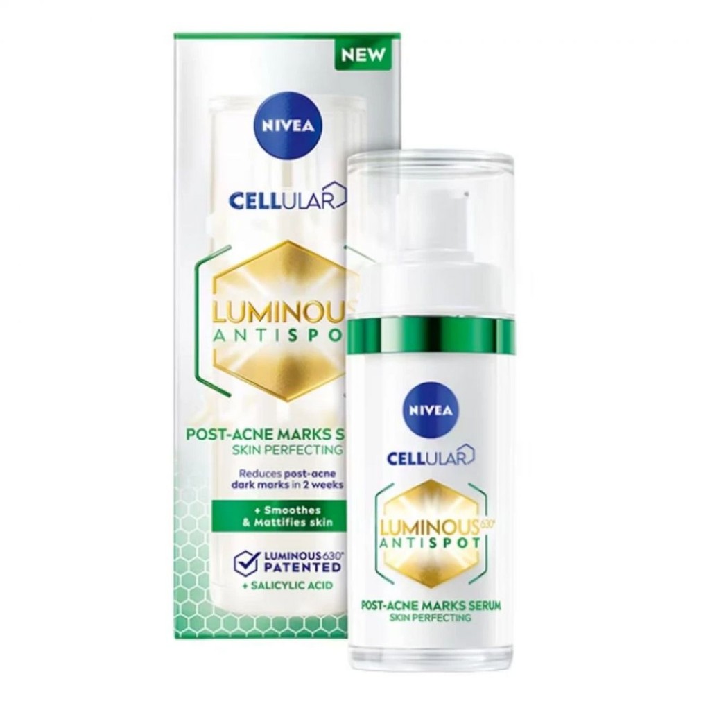 Sérum Facial Nivea Cellular Luminous 630 Antimarcas Acne 30ml