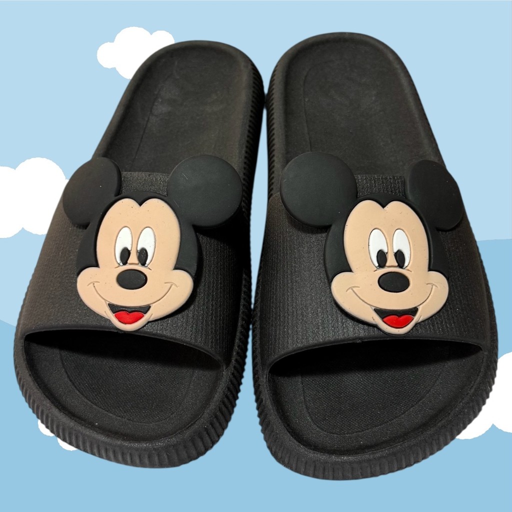 Chinelo Nuvem Mickey Slide Infantil Confortavel Macio Barato Menina Menino Adulto em Oferta na Shopee