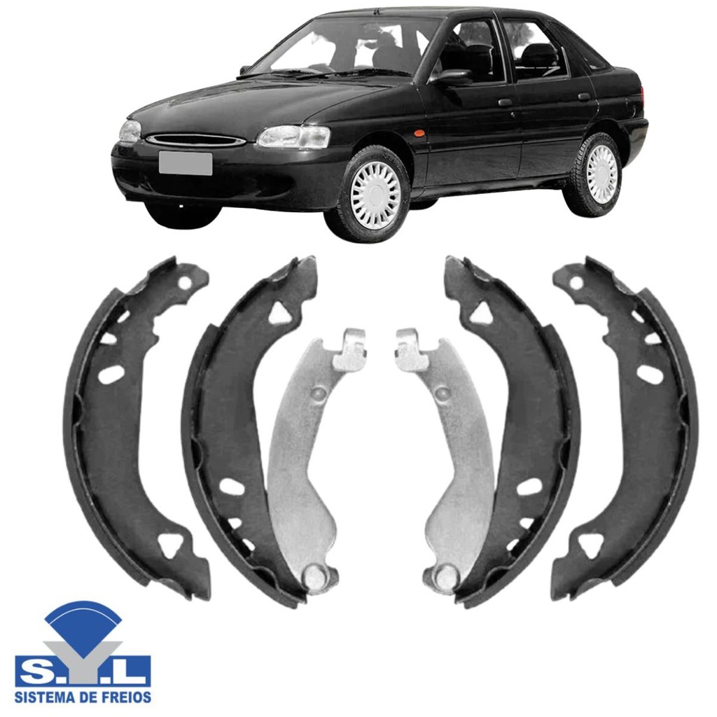Sapata De Freio Traseira Escort 1996 A 2002 - 203109