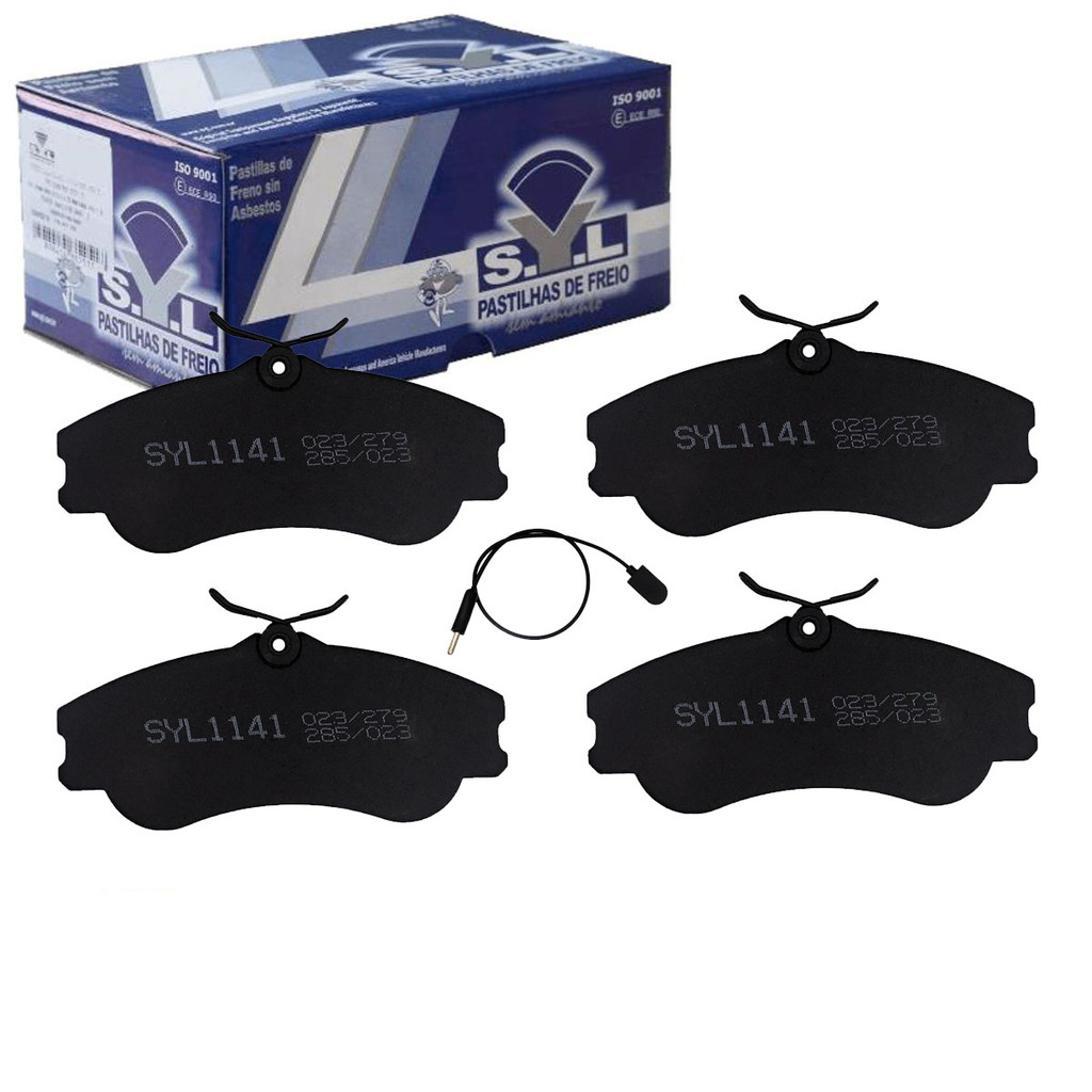 Pastilha De Freio Dianteira Berlingo 1998 A 2003 / Xsara 1997 A 2005 / Xsara Break 1998 A 2006 - SYL1141