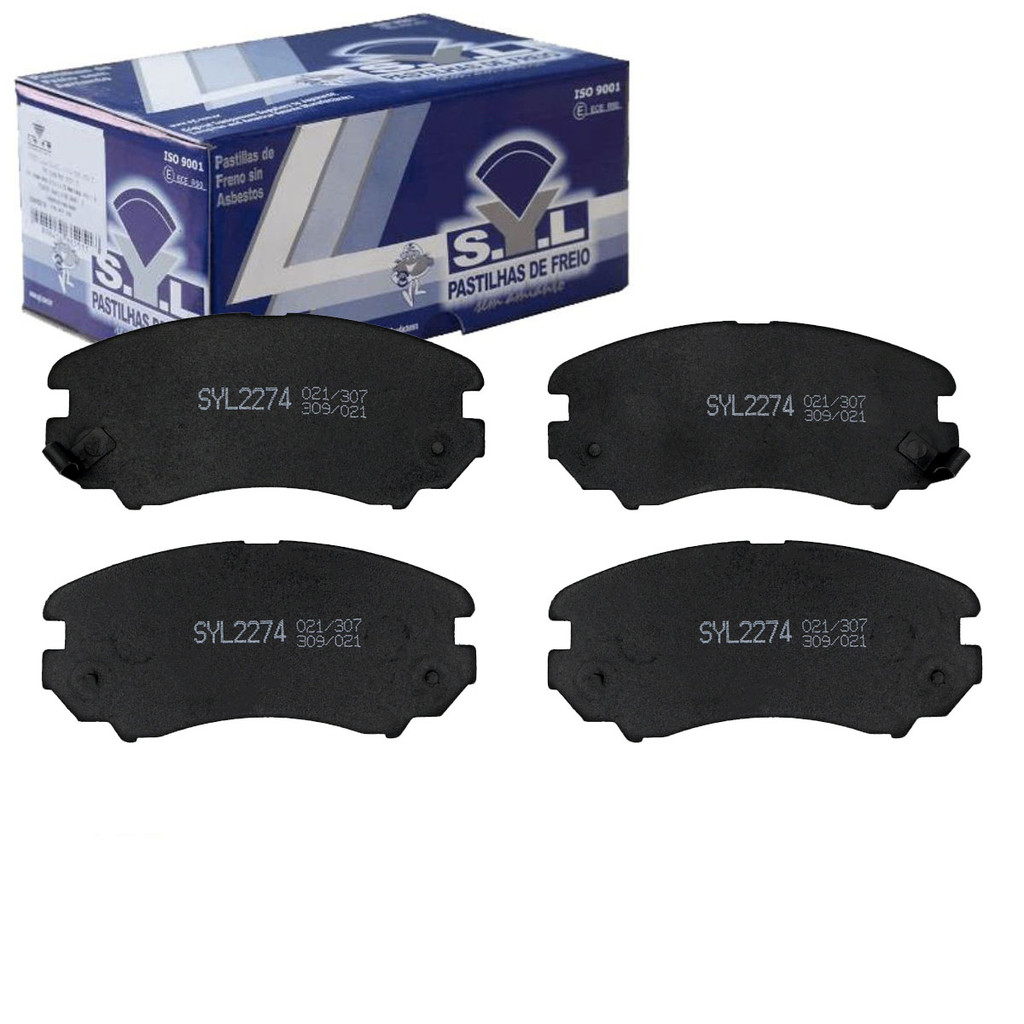 Pastilha De Freio Dianteira Coupé 2002 A 2002 / Sonata 2001 A 2004 / Tucson 2004 A 2019 / Cadenza 2011 A 2020
